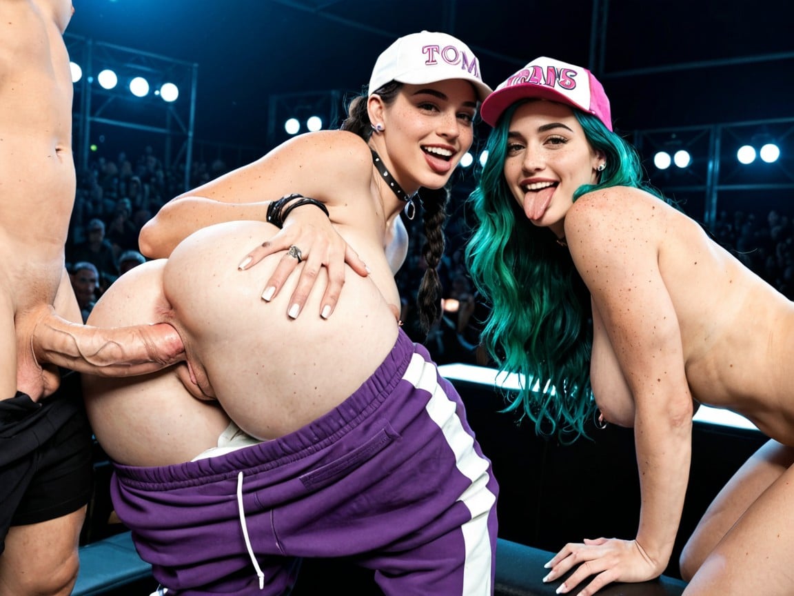 Freckles On Tits, Freckles, Perfect Anus Shemale AI Porn