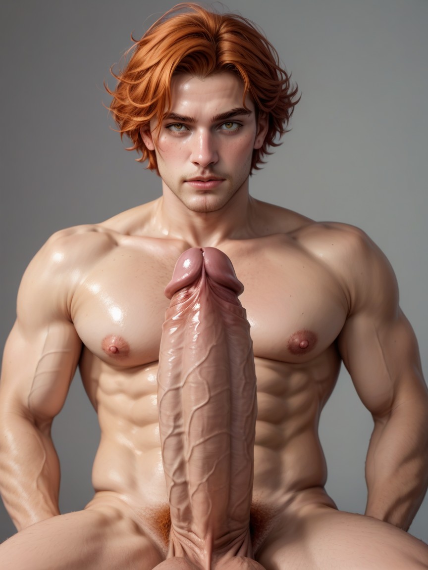 Femboy , Mushroom Cock, Massive Glans AI同性戀黃片