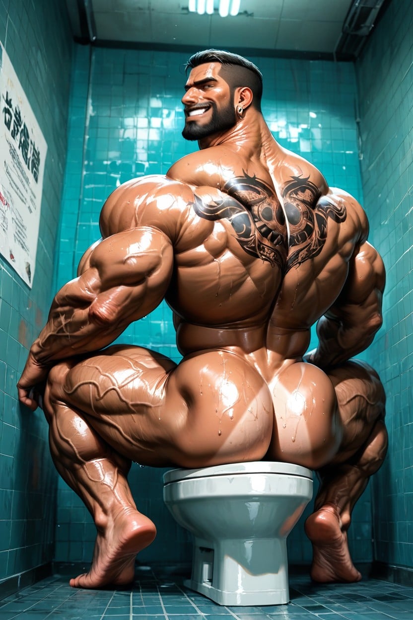 Handsome, Muscular Legs, Bodybuilder Porno gay IA