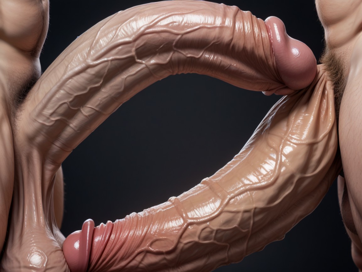 18+, Cock Hangs To The Floor, Detailed Black Cock AI同性戀黃片