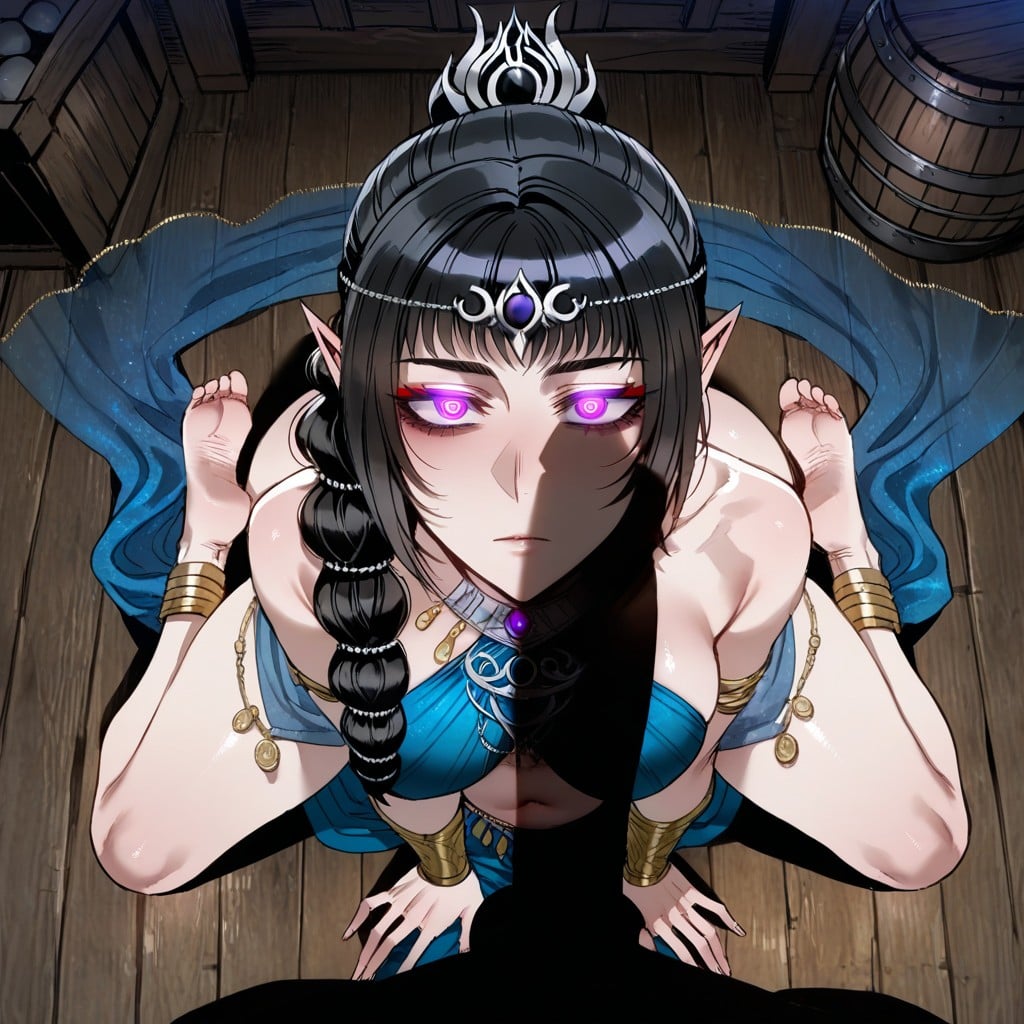 Stroking The Forehead, トップダウン, 催眠術 ヘンタイAIポルノ