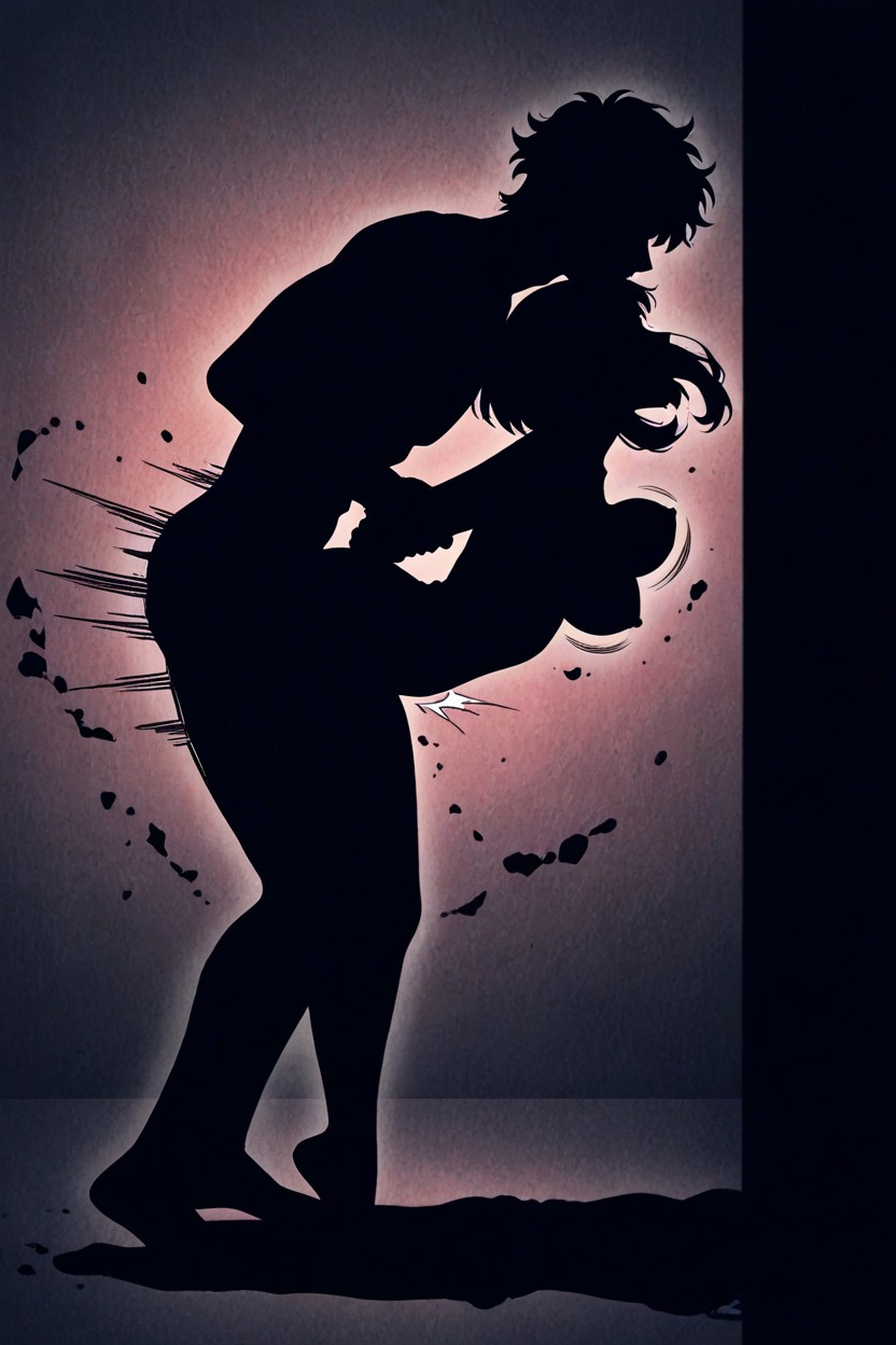 Pronebone, Backlit, Standing Hentai AI Porn