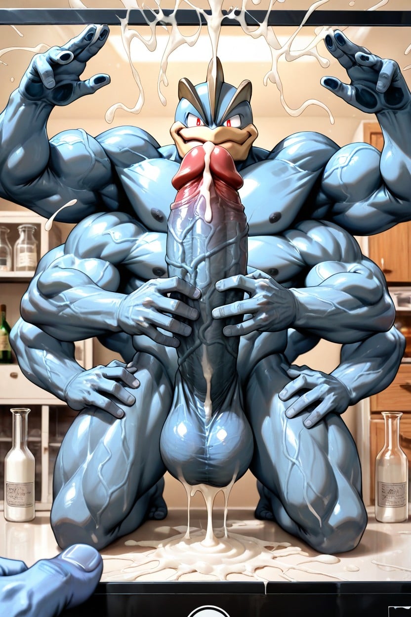 Penis Correct Structure, Machamp, No Human ゲイAIポルノ
