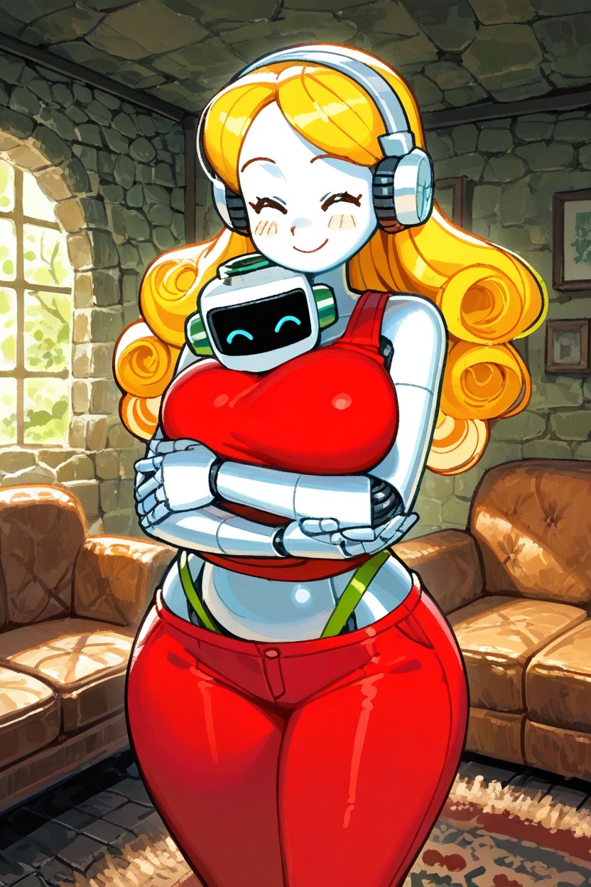 White Robot, Lanky, People Hentai IA