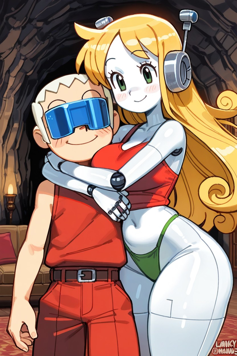 Lanky, Wamudraws Style, Happy Hentai AI Porn