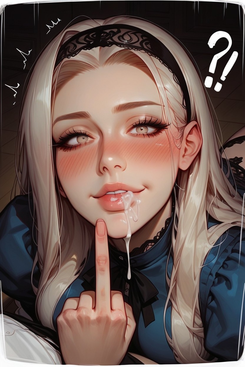 Mouth Full Of Cum, Anime Style, 18+ Hentai KI Porno