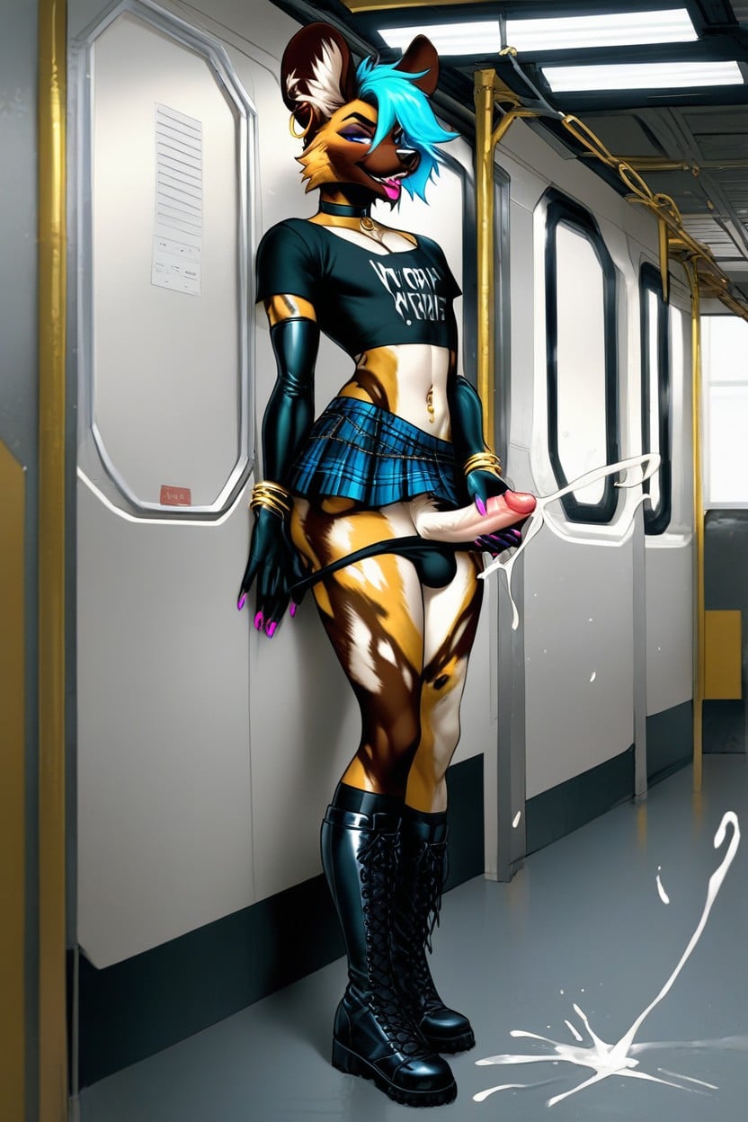 Cumming, Furry, Femininefemboy Furry AI Porn