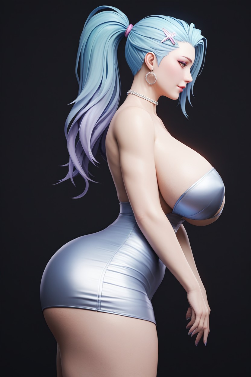 Plano Mediot, Profile View Angle, Side View Angle Porno IA