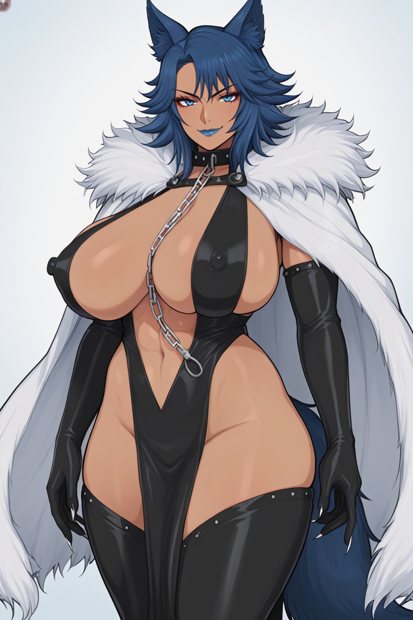 Skindentation, Dark Skin, Solo Hentai IA
