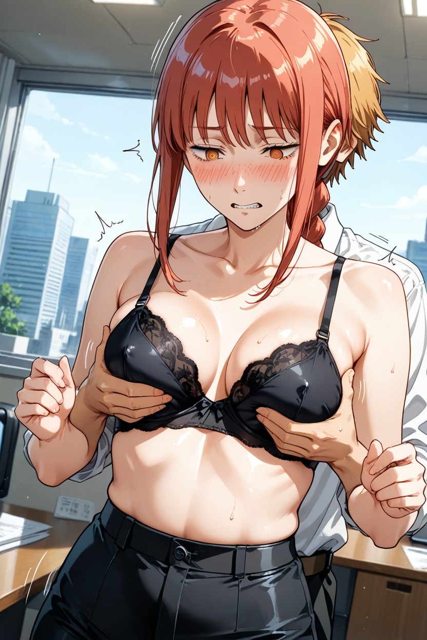 Front Camera View, Leg Shot, Fully Clothed Man Hentai AI Porn