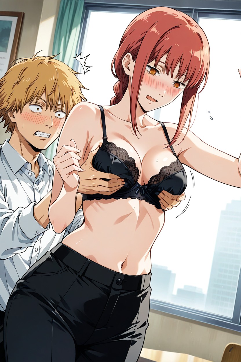Bounce Line, Visible Rib Cage, Fitted Clothes Hentai AI Porn