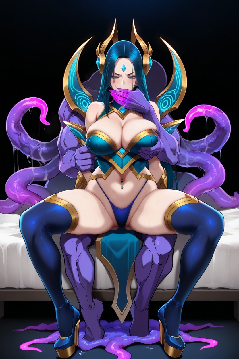 Black Background, Ultra Detailed, Beautiful AI黃漫