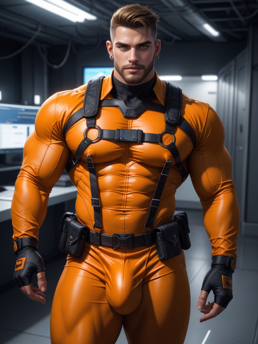 Gay, Massive Erect Engorged Nipples, Very Muscular Porno gay IA