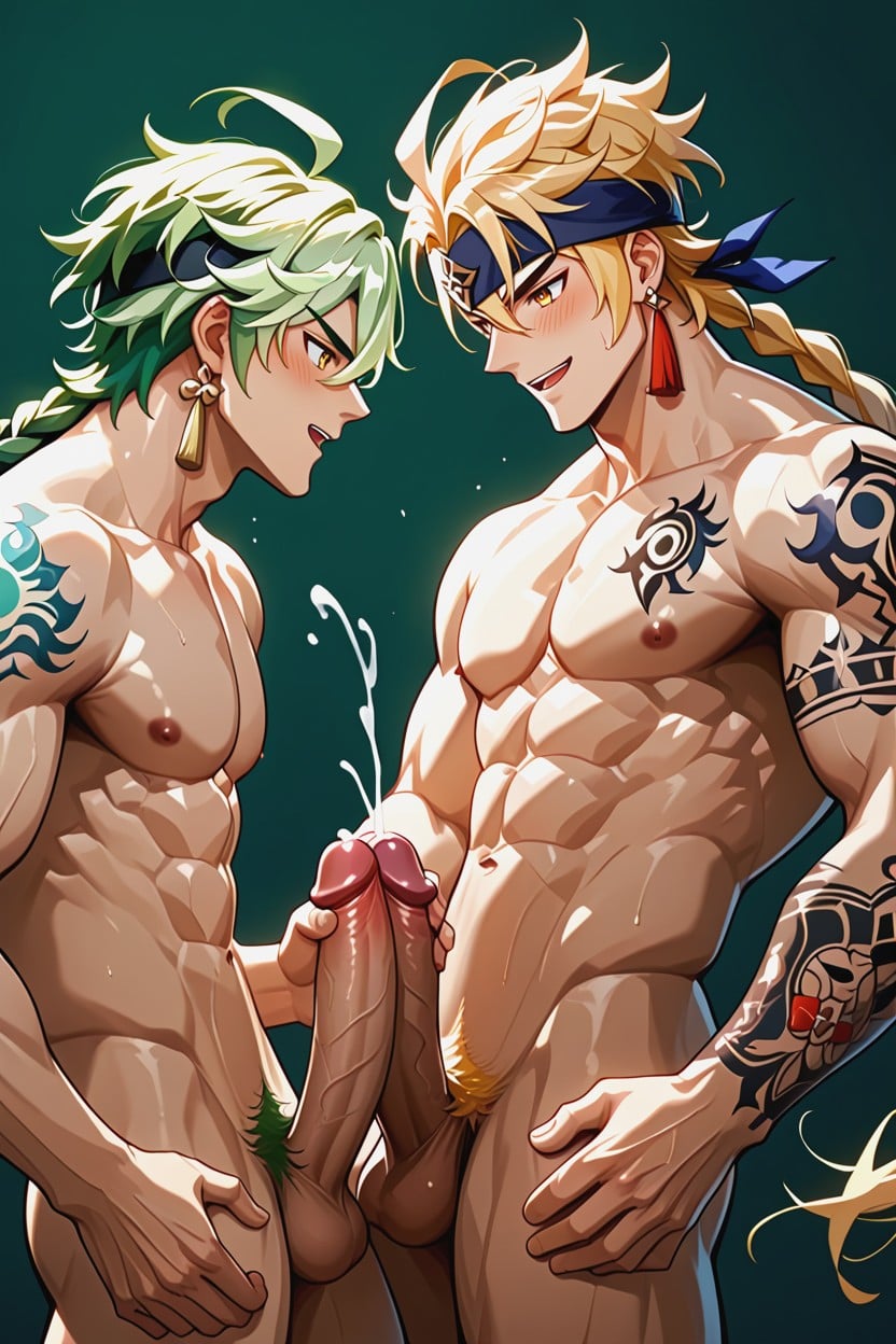 Male Nipples, Double Penis, Long Hair AI同性戀黃片