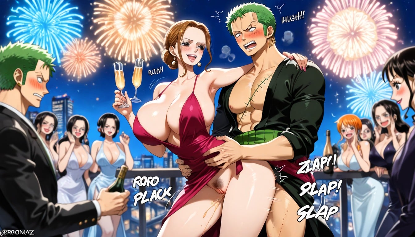 Massive Breasts, Mischievous (smiling While Blushing), Big Ass Hentai AI Porn