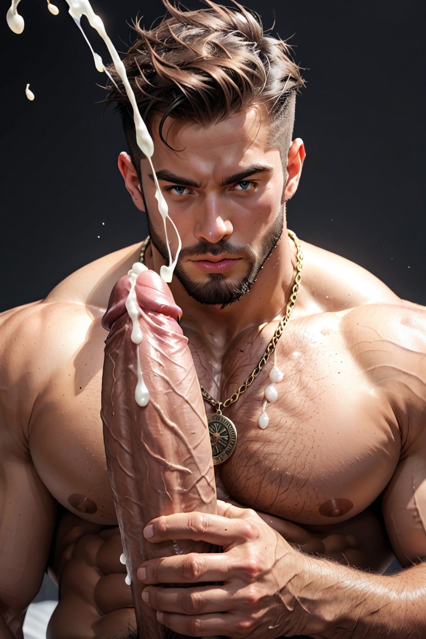 Árabe, Veiny Penis, Text Porno gay IA