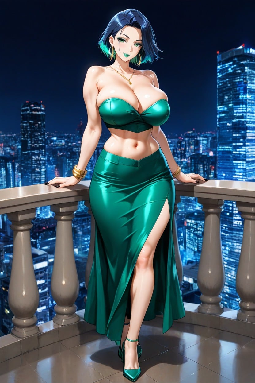 Hdr, Ultra High Details, Black Nails Porno IA