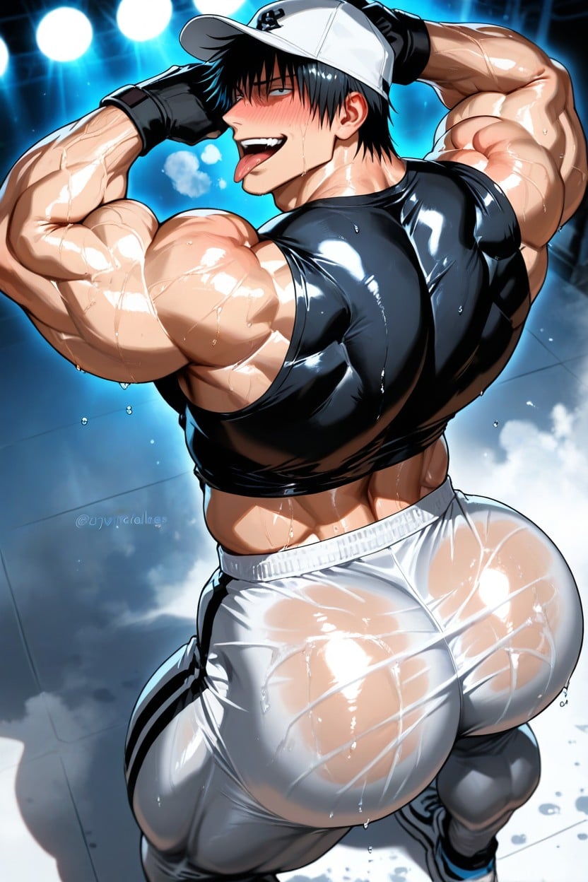 Muscular Male, Huge Ass, Extremely Huge Ass AI同性恋黄片