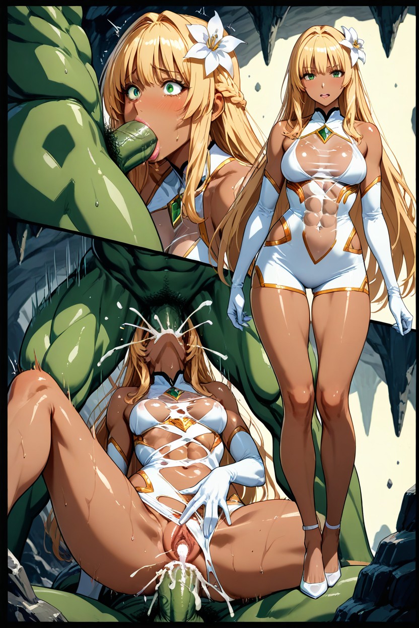 Small Breasts, Anal Pounding, Bouncing Spherical Breast Hentai AI Porn