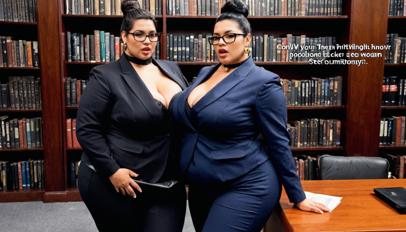 Hyperrealistic Details, News Ticker, Livestream BBW AI Porn