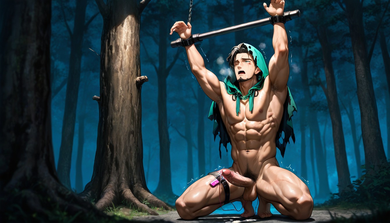 Delgada, Bondage, Arms Spread And Arms Up Porno gay IA