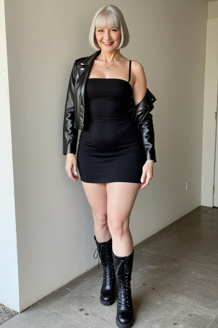 Firm Ass, Albino Skin, Shiny Skin AI Porn