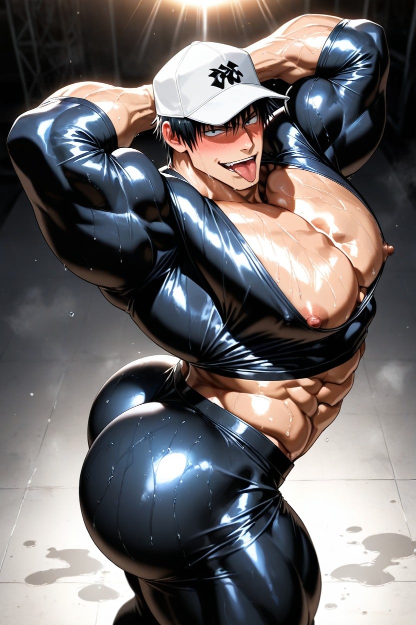 Low Neckline, Extremadamente Pesado En La Parte Inferior, Transman With Pussy Porno gay IA