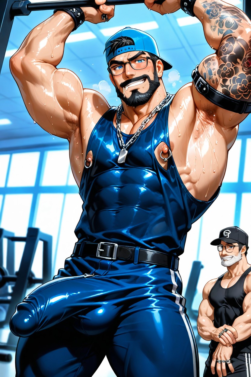 Huge Hands, 雙人圖, Chain Necklace AI同性戀黃片