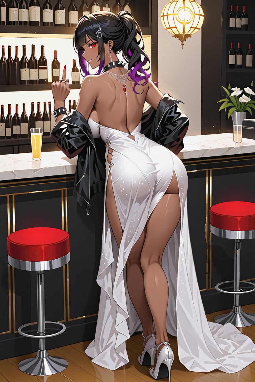 From_behind, Thick_thighs, High_heels Hentai AI Porn