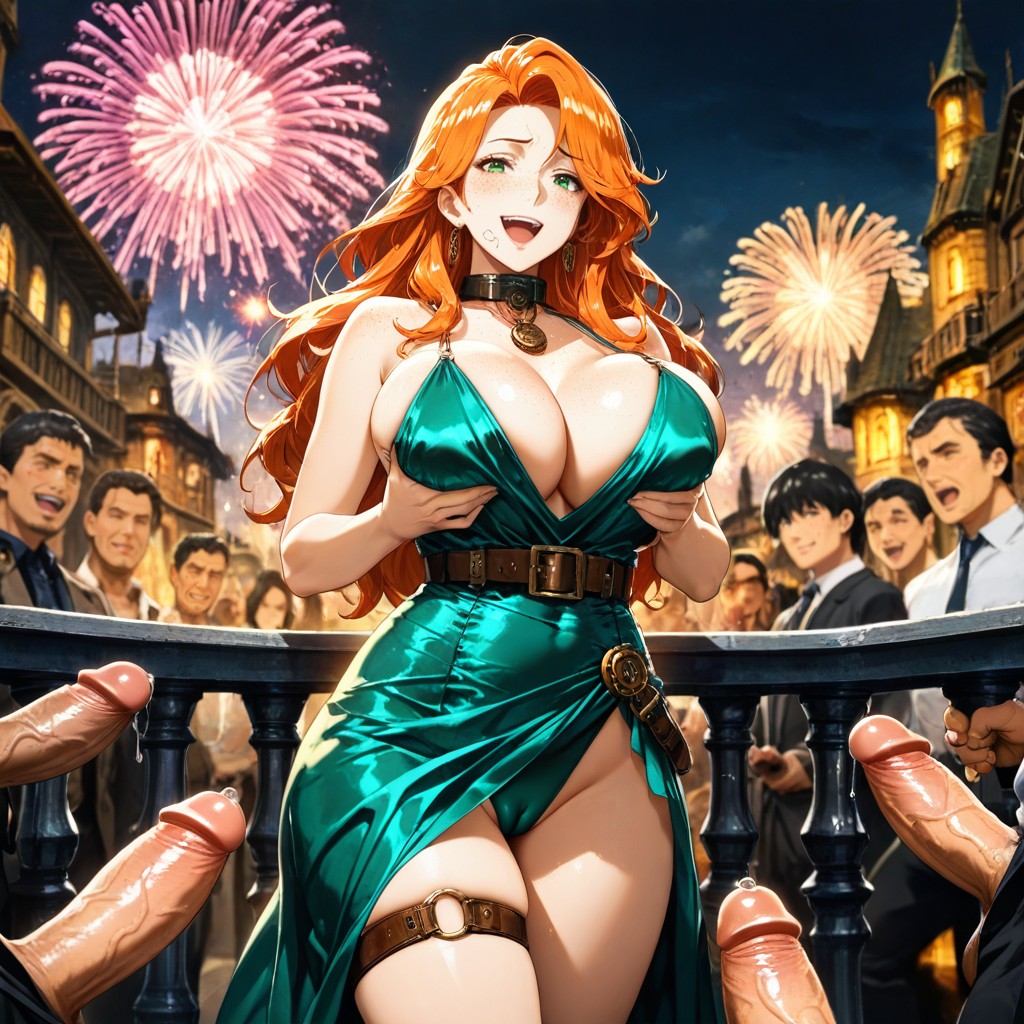 Man Rub Penis On Thigh, Form Fitting Clothes, Steampunk Castle Balcony Porno IA