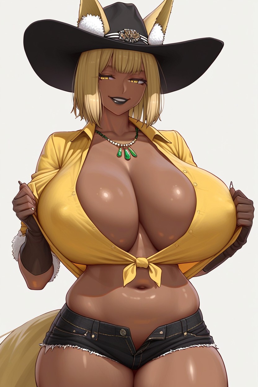 Golden Outfit, 20+, Detailed Face Hentai AI Porn