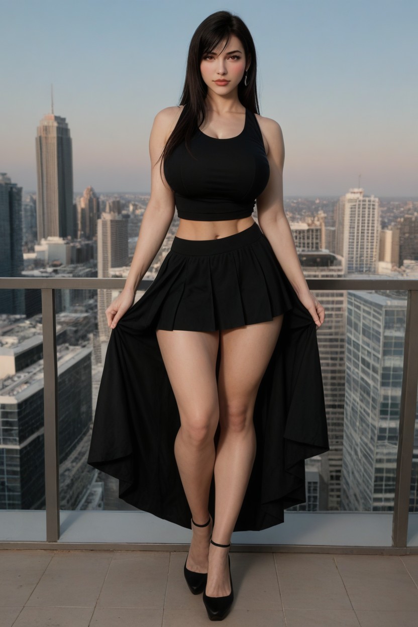 Dark Eyeshade, Round Hips, Virgin AI Porn