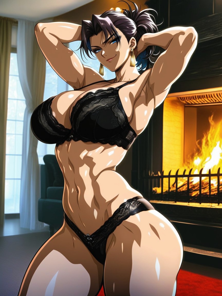 Model Pose, Hyper Detailed, Smirk Hentai AI Porn