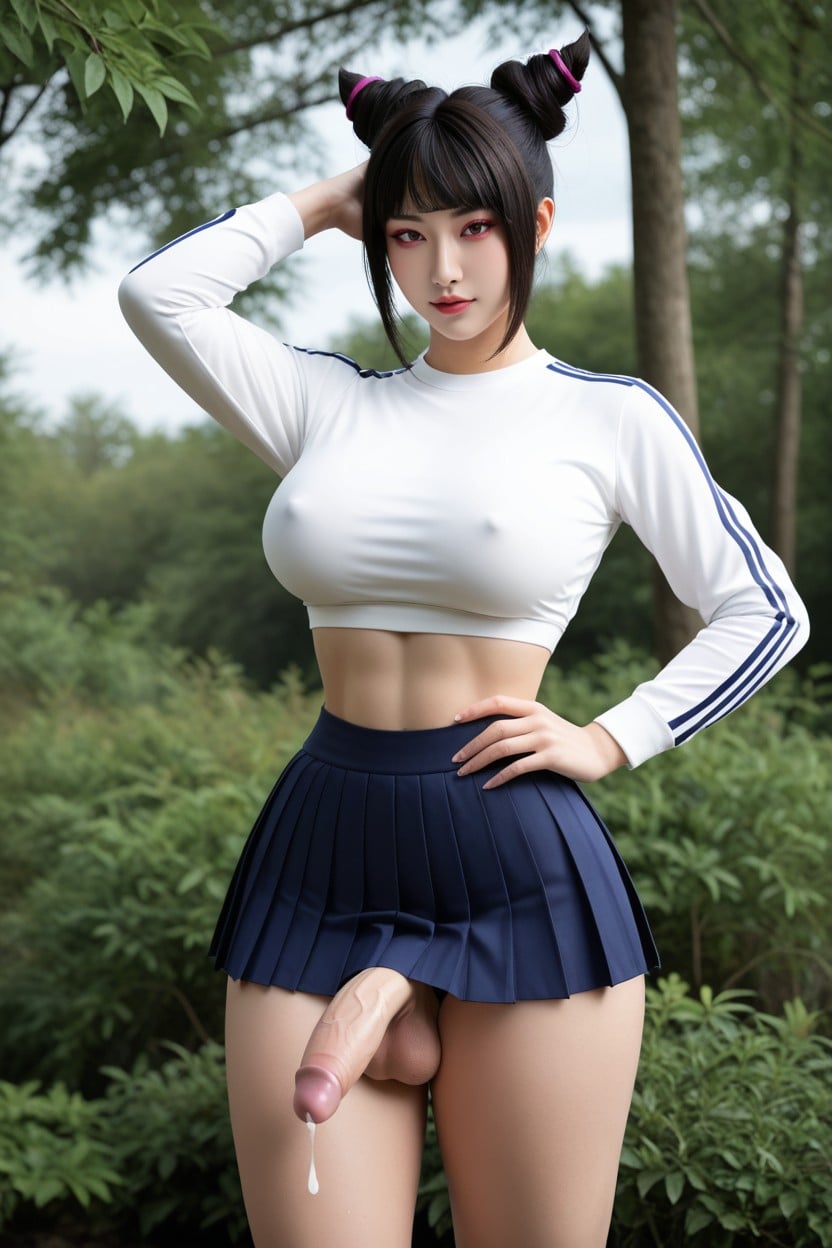 Volumetric Lighting, 25+, Juri Han From Street Fighter Porno asiático IA