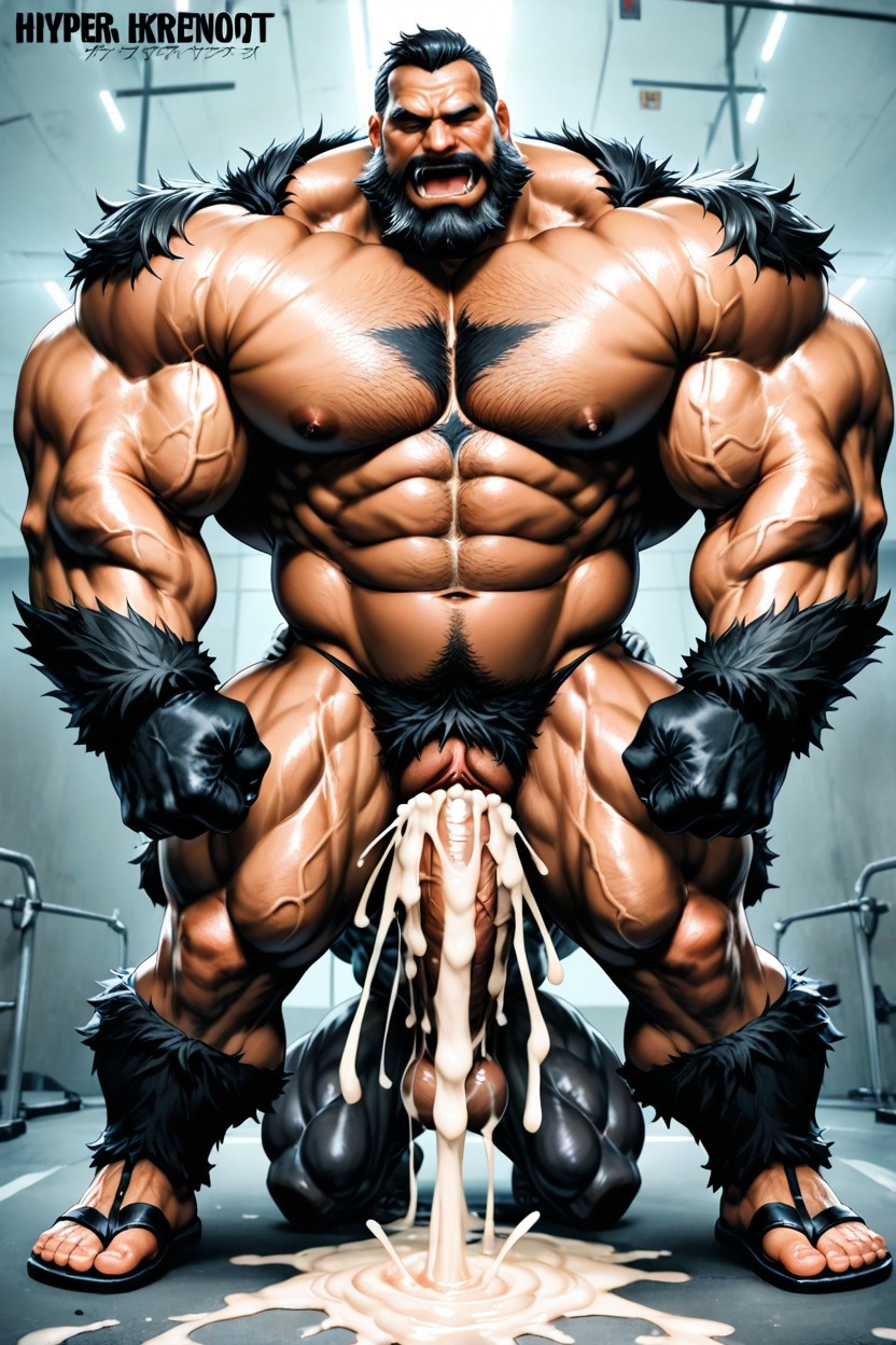 25+, Bearded Namor And Bearded Kraven Krovenoft, Vaginal Sex AI Gay Porn
