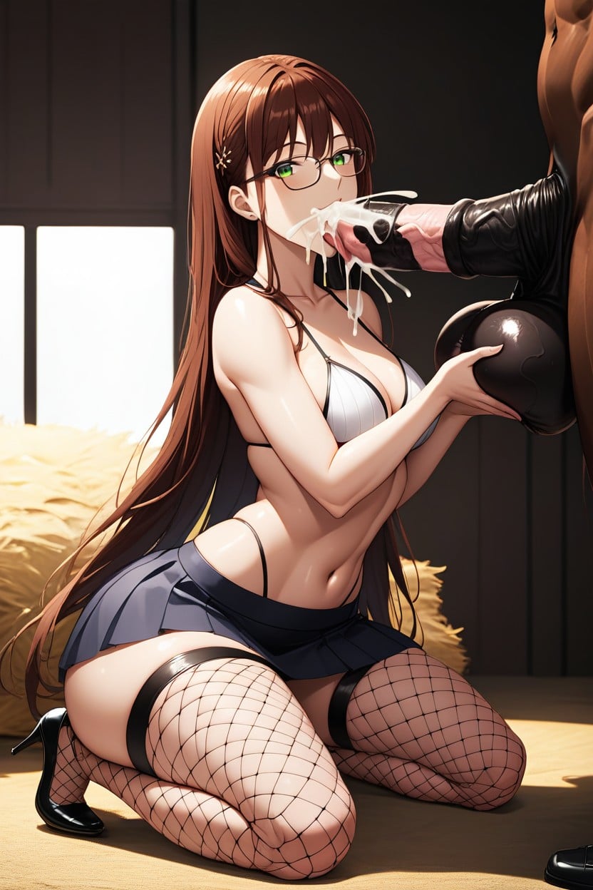 Horsebody, Beautiful Woman With, Huge Balls Hentai AI Porn