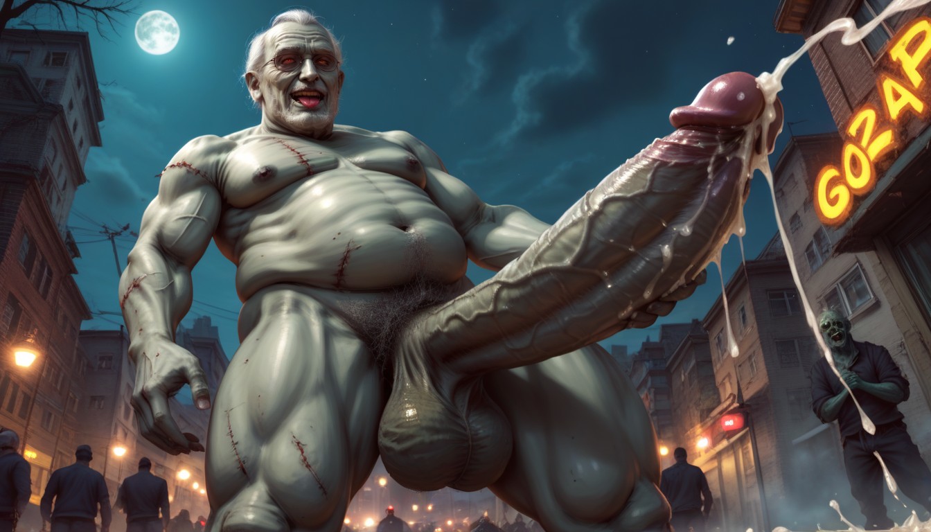 Ahegao, Rough Sex, Full Body AI Gay Porn