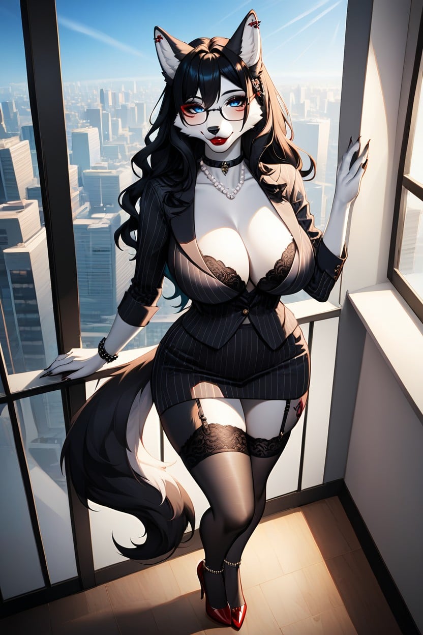Face, Legs, Curvy Furry AI Porn