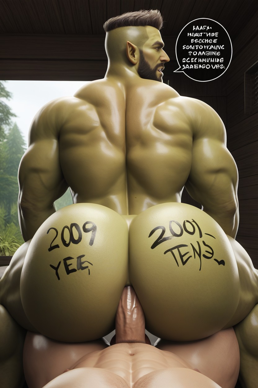 20+, Rounded Ass, Hole Is Powerful AI Gay Porn