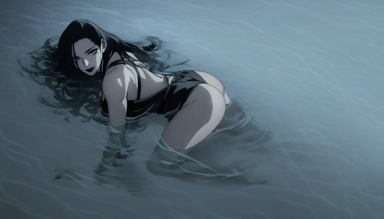 Very Awa, Blue Eyes, Depth Of Field Hentai IA