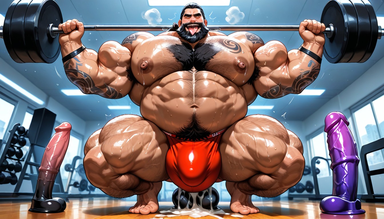 Gigantic Penis, Giant Pecs, Treasure Trail Porno gay IA