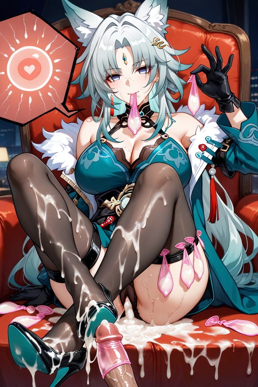 A Lot Ring Used Condom Thigh Circumference, Cum On Hair, Used Condom Belt Hentai AI Porn