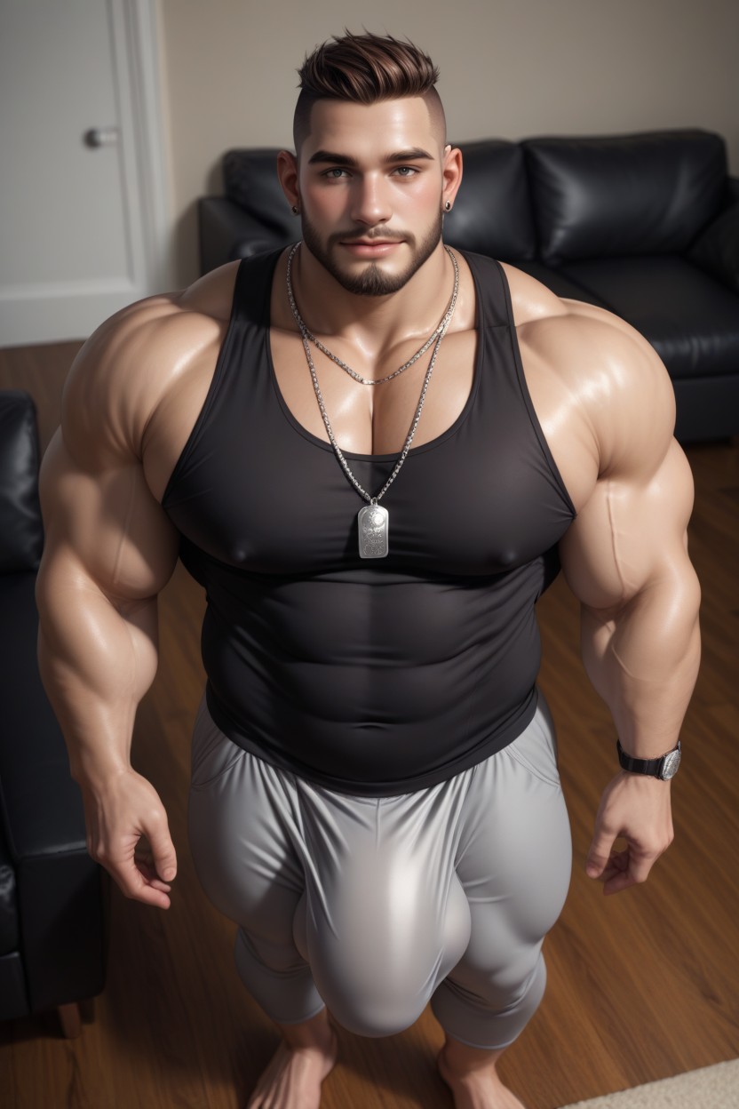 Long Cock, Thick, Massive Long Bulge AI Gay Porn