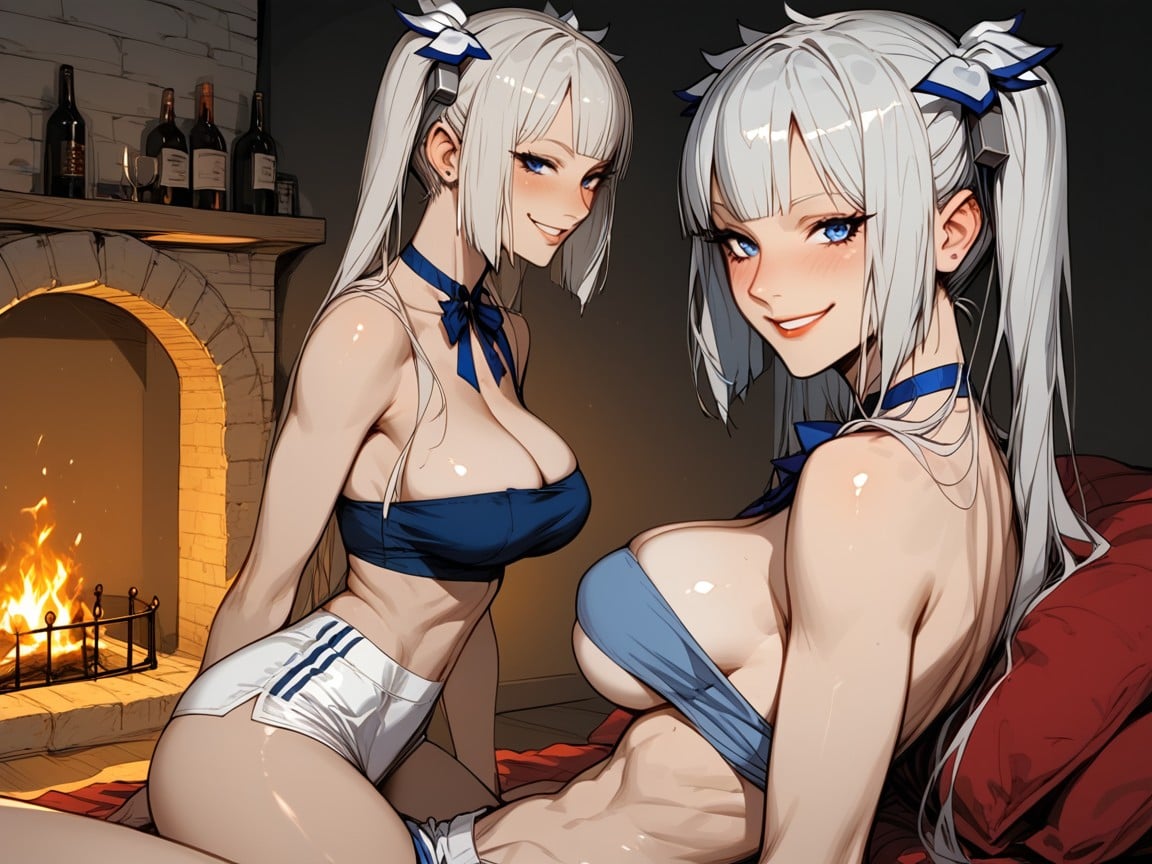 Caliente, Shorts De Algodón, Sexy Face Hentai IA