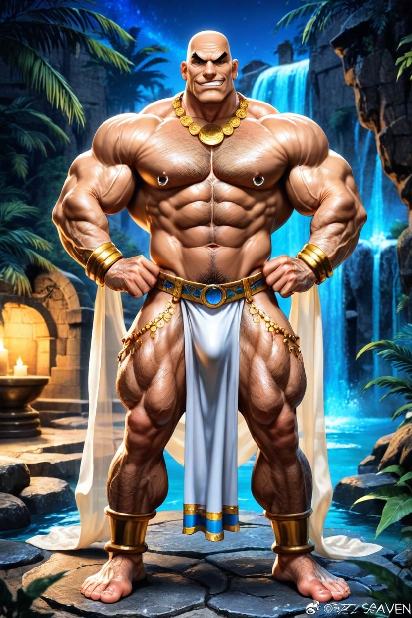 Pubic Hair, Palace, Sagat AI Gay Porn