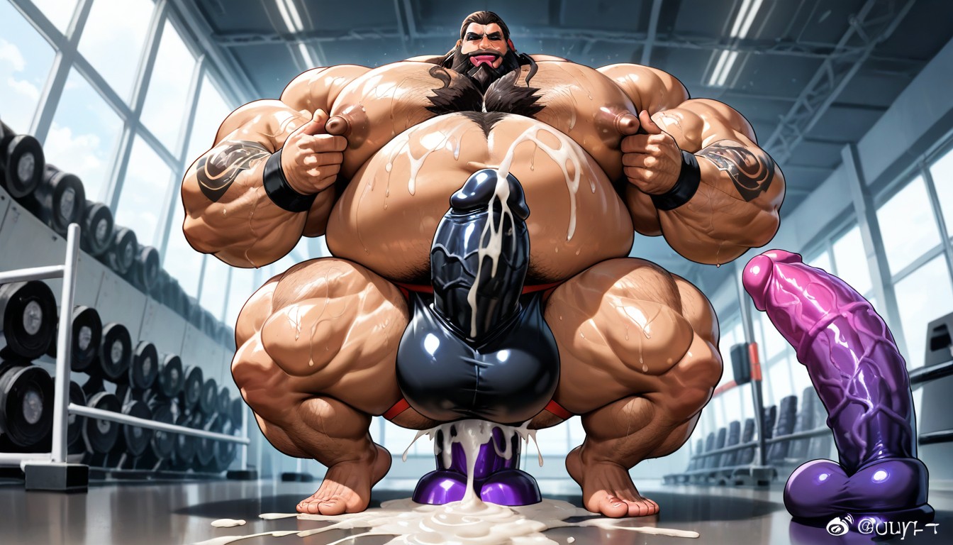Gigantic Bulge, Giant Pecs, Udyr From League Of Legends AI Gay Porn