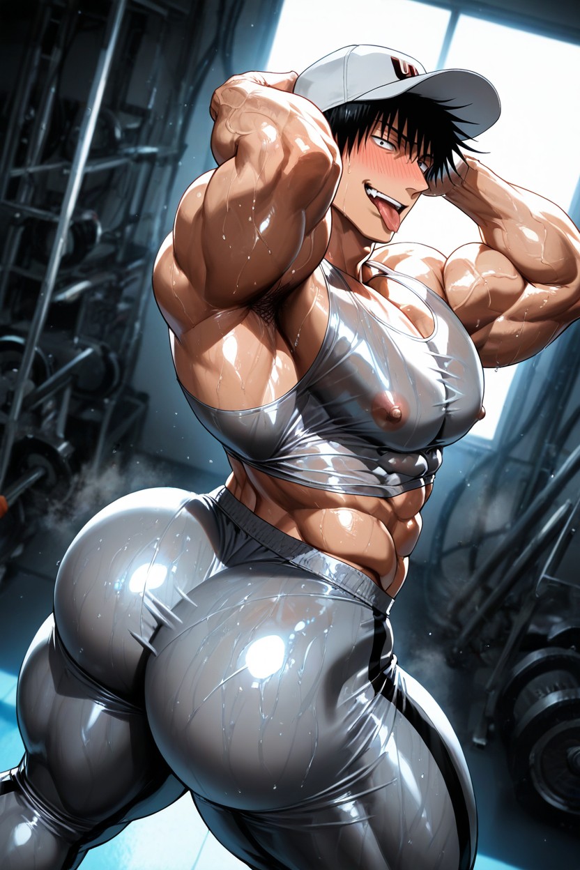 Midriff, Low Neckline, Hair Porno gay IA