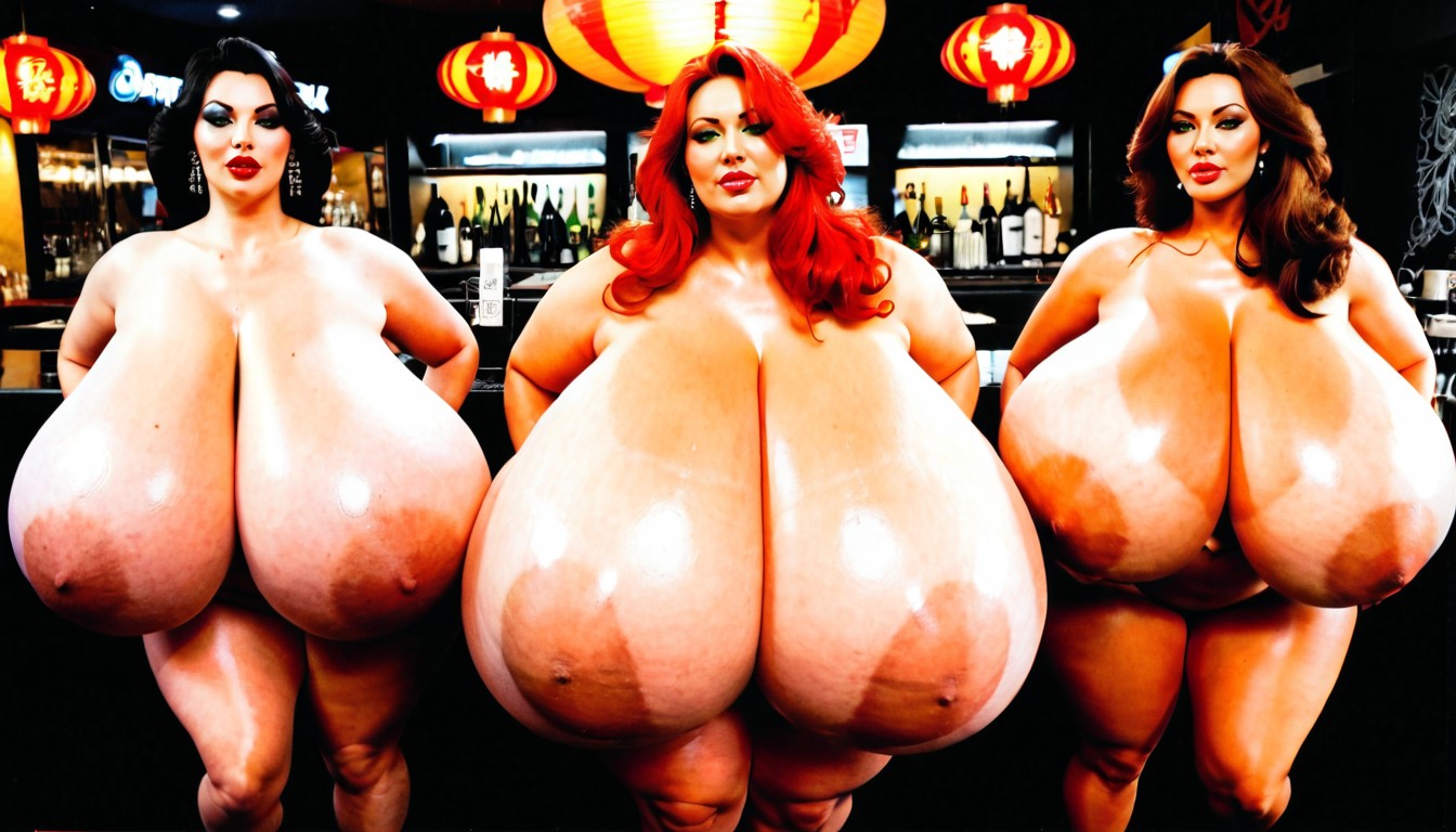 Super Voluptuous, Naked, Busty AI Porn