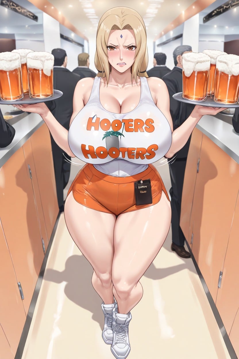 Ashamed, Nami From One Piece, Sexy Confident Hentai IA