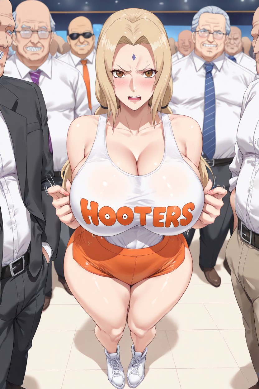 Big Ass, Mucha Gente Alrededor, Nami From One Piece Hentai IA
